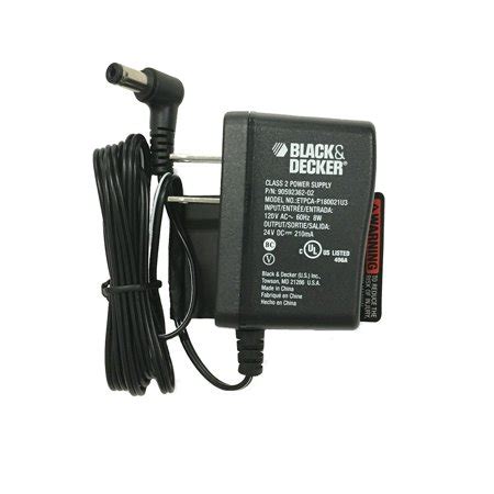 black and decker gc1800 charger.